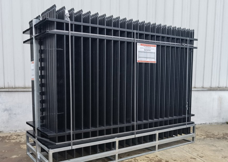 Quantity of (30) 2025 SUNTOP S0710-30 10 ft x 7 ft Powder Coated Fencing (Unused)