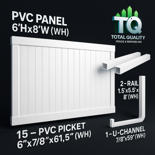 PVC PANEL 6HX8W (WH)