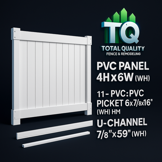 PVC PANEL 4HX6W (WH)